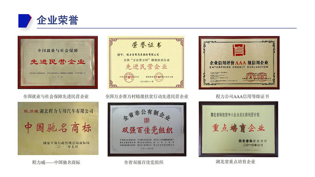 程力企业pa凯发k8真人娱乐的荣誉证书